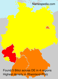 Surname Bitici in Germany Surname Bitici in Germany