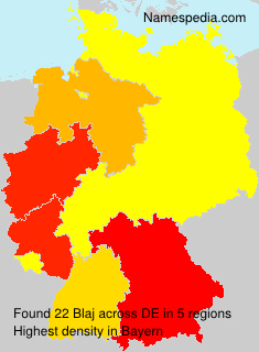 Surname Blaj in Germany Surname Blaj in Germany