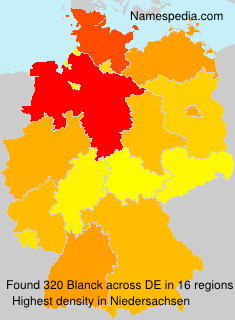 Surname Blanck in Germany Surname Blanck in Germany