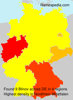 Surname Blinov in Germany Surname Blinov in Germany
