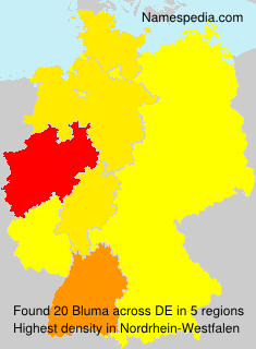 Surname Bluma in Germany Surname Bluma in Germany