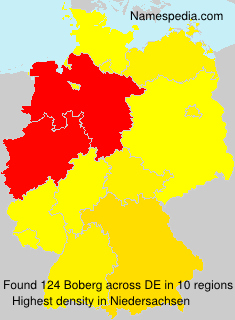 Surname Boberg in Germany Surname Boberg in Germany