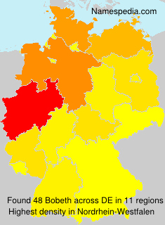 Surname Bobeth in Germany Surname Bobeth in Germany