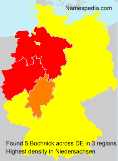 Surname Bochnick in Germany Surname Bochnick in Germany