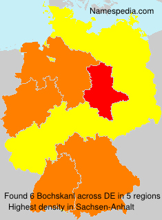 Surname Bochskanl in Germany Surname Bochskanl in Germany