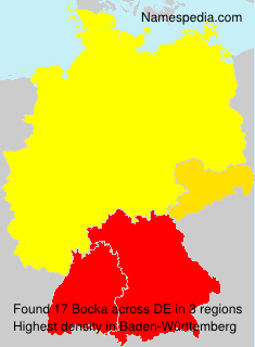 Surname Bocka in Germany Surname Bocka in Germany