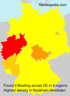 Surname Boelling in Germany Surname Boelling in Germany