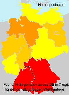 Surname Bogomolov in Germany Surname Bogomolov in Germany