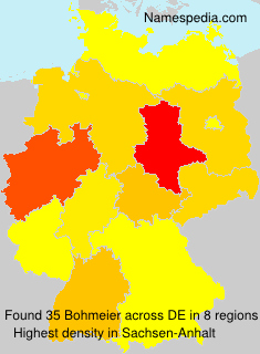 Surname Bohmeier in Germany Surname Bohmeier in Germany