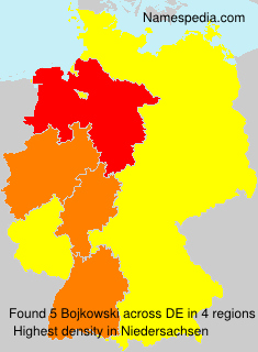 Surname Bojkowski in Germany Surname Bojkowski in Germany