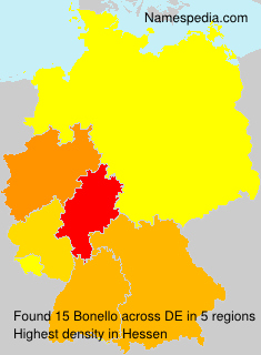 Surname Bonello in Germany Surname Bonello in Germany