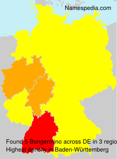 Surname Bongermino in Germany Surname Bongermino in Germany