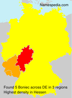 Surname Boniec in Germany Surname Boniec in Germany