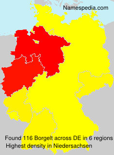 Surname Borgelt in Germany Surname Borgelt in Germany