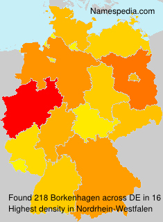 Surname Borkenhagen in Germany Surname Borkenhagen in Germany