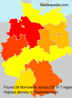 Surname Bornowski in Germany Surname Bornowski in Germany