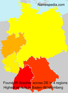 Surname Boscher in Germany Surname Boscher in Germany