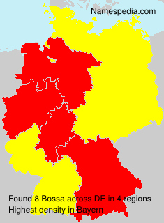 Surname Bossa in Germany Surname Bossa in Germany