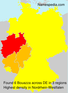 Surname Bouazza in Germany Surname Bouazza in Germany