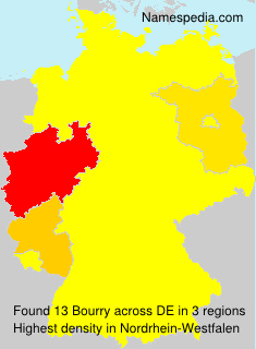 Surname Bourry in Germany Surname Bourry in Germany