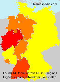 Surname Bozok in Germany Surname Bozok in Germany