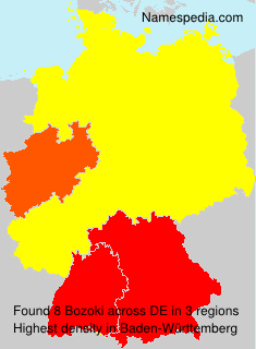 Surname Bozoki in Germany Surname Bozoki in Germany