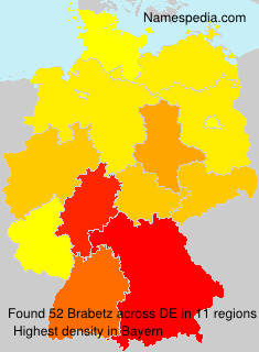 Surname Brabetz in Germany Surname Brabetz in Germany
