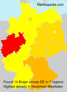 Surname Brajer in Germany Surname Brajer in Germany