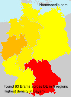 Surname Brams in Germany Surname Brams in Germany
