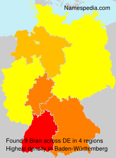 Surname Bran in Germany Surname Bran in Germany