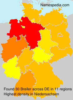 Surname Breiler in Germany Surname Breiler in Germany