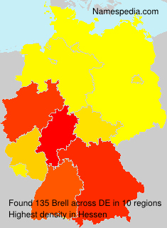 Surname Brell in Germany Surname Brell in Germany