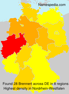 Surname Brennert in Germany Surname Brennert in Germany