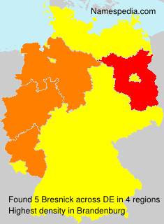 Surname Bresnick in Germany Surname Bresnick in Germany