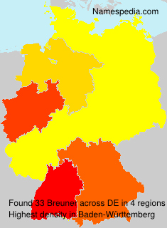 Surname Breuner in Germany Surname Breuner in Germany