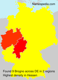 Surname Brogno in Germany Surname Brogno in Germany
