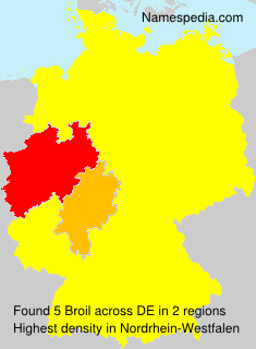 Surname Broil in Germany