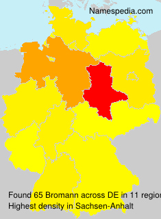 Surname Bromann in Germany Surname Bromann in Germany