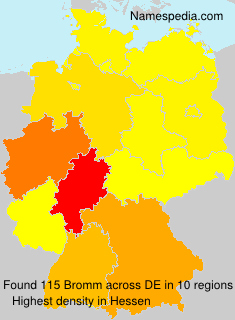 Surname Bromm in Germany Surname Bromm in Germany