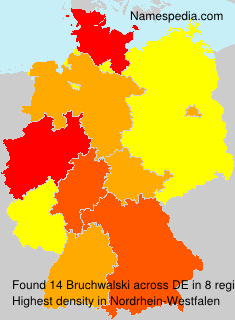 Surname Bruchwalski in Germany Surname Bruchwalski in Germany