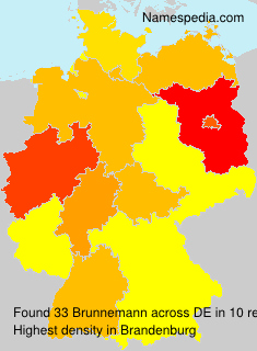 Surname Brunnemann in Germany Surname Brunnemann in Germany