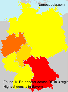 Surname Brunnhofer in Germany Surname Brunnhofer in Germany
