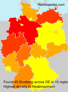 Surname Brusberg in Germany Surname Brusberg in Germany