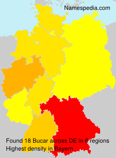 Surname Bucar in Germany Surname Bucar in Germany