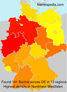 Surname Buchal in Germany Surname Buchal in Germany