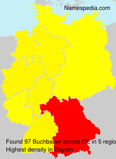 Surname Buchbauer in Germany Surname Buchbauer in Germany