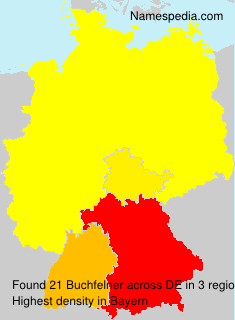 Surname Buchfelner in Germany Surname Buchfelner in Germany