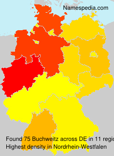 Surname Buchweitz in Germany Surname Buchweitz in Germany
