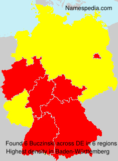 Surname Buczinski in Germany Surname Buczinski in Germany