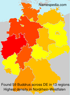 Surname Buddrus in Germany Surname Buddrus in Germany